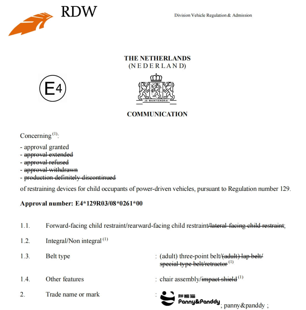 Convenient One-Handed 360° Rotate i-Size Car Seat